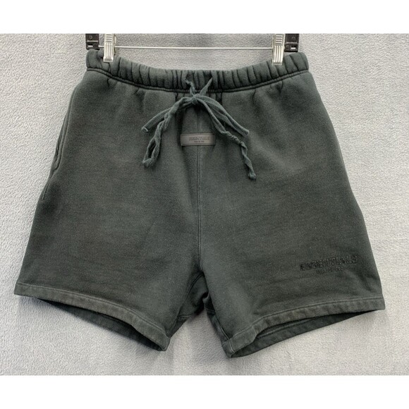 Fear Of God Athletic Shorts Men's Medium Black Drawstring Gym Running Workout - Picture 1 of 16
